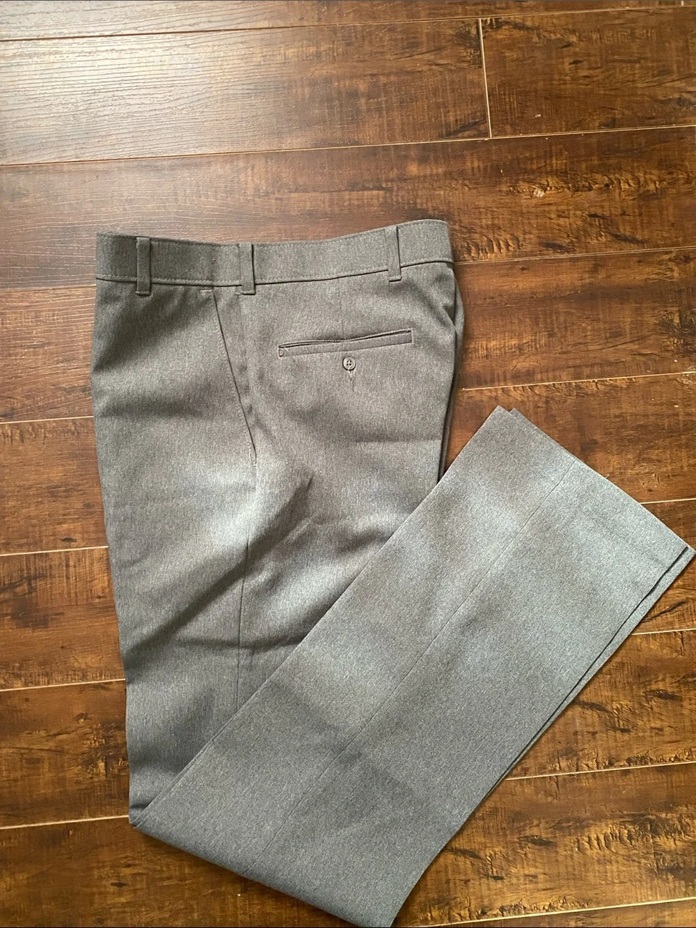 Vintage Levi’s Action Slacks- Made in the USA Gray Classic Straight-Leg